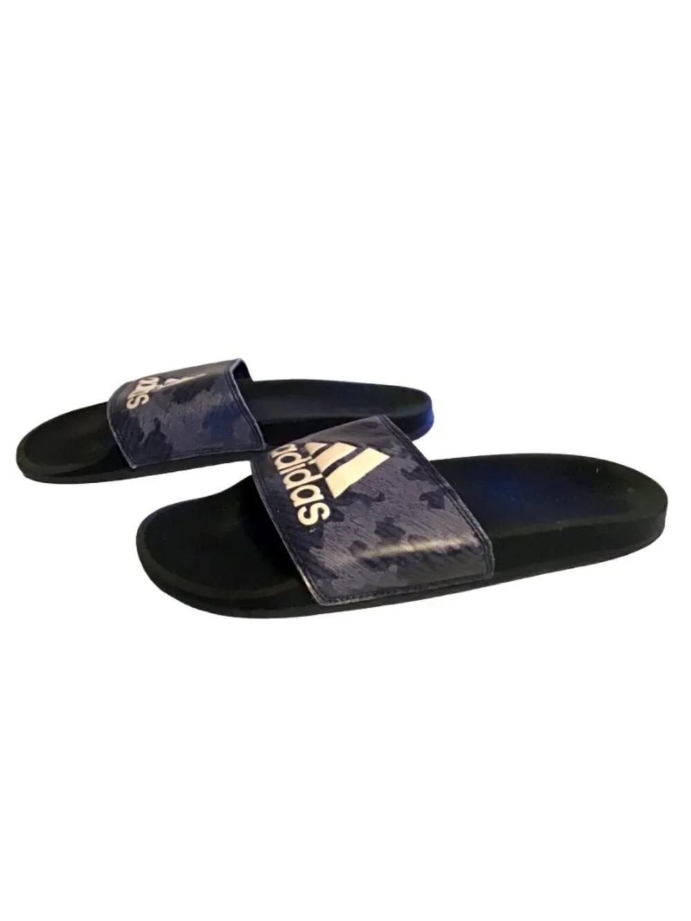ADIDAS- SLIP-ON BLUE SIZE 8